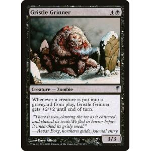 MTG ■黒/英語版■ 《にやけ肉筋/Gristle Grinner》コールドスナップ CSP