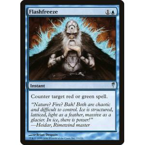 MTG ■青/英語版■ 《瞬間凍結/Flashfreeze》★FOIL★ コールドスナップ CSP