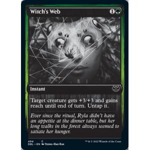 MTG ■緑/英語版■ 《魔女の巣網/Witch's Web》イニストラード:ダブルフューチャー DBL