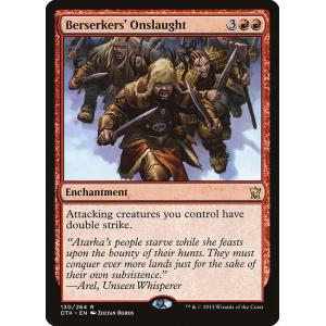 MTG ■赤/英語版■《狂戦士たちの猛攻/Berserkers' Onslaught》タルキール龍紀伝 DTK｜shop998