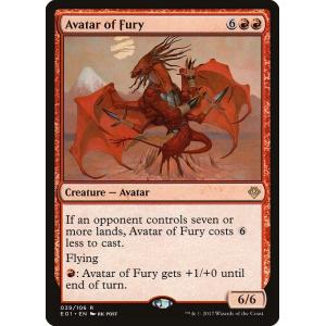 MTG □赤/日本語版□ 《憤怒の化身/Avatar of Fury》プロフェシー PCY