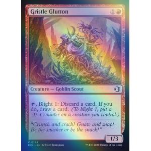 MTG ■赤/英語版■(144)★FOIL★《肉筋の大食漢/Gristle Glutton》ローウィンの昏明 ECL 赤C