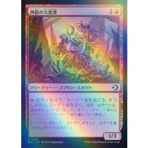 MTG ■赤/日本語版■(144)★FOIL★《肉筋の大食漢/Gristle Glutton》ローウィンの昏明 ECL 赤C