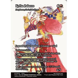 MTG ■赤/英語版■ 《(014)《ケフカ・パラッツォ/Kefka Palazzo》/《鍛冶の神、...