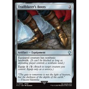MTG ■無/英語版■ (370)《先駆者の長靴/Trailblazer's Boots》ファイナルファンタジー FIC 無U