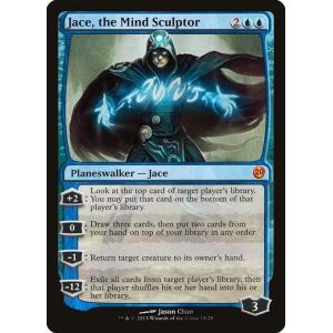 MTG ■青/英語版■ 《精神を刻む者、ジェイス/Jace, the Mind Sculptor》★...