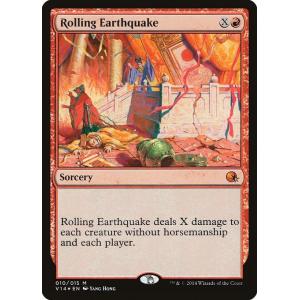 MTG ■赤/英語版■ 《横揺れの地震/Rolling Earthquake》★FOIL★ From...