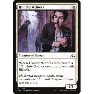 MTG ■白/英語版■ 《追われる証人/Hunted Witness》ラヴニカのギルド GRN｜shop998