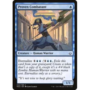 MTG ■青/英語版■ 《実績ある戦闘員/Proven Combatant》破滅の刻 HOU｜shop998