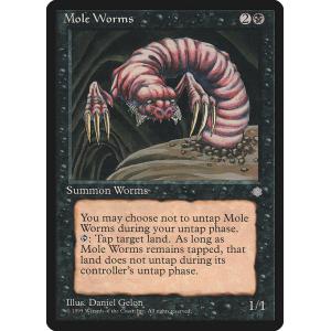 MTG ■黒/英語版■ 《穴掘り蟲/Mole Worms》アイスエイジ ICE