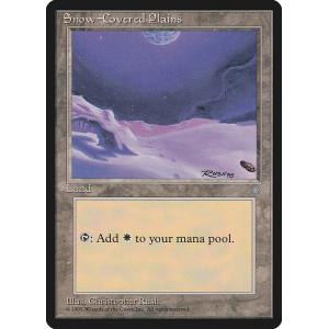 MTG □土地/英語版□ 《冠雪の沼/Snow-Covered Swamp》アイスエイジ
