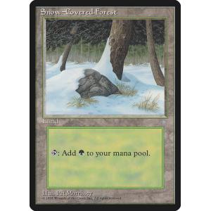 MTG □土地/英語版□ 《冠雪の沼/Snow-Covered Swamp》アイスエイジ