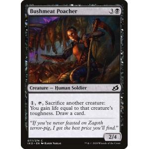 MTG ■黒/英語版■ 《野生肉の密猟者/Bushmeat Poacher》イコリア:巨獣の棲処 IKO