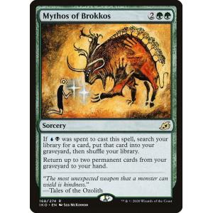 MTG ■緑/英語版■ 《ブロコスの神話/Mythos of Brokkos》イコリア:巨獣の棲処 ...