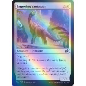 MTG □緑/英語版□(718)《ギガントサウルス/Gigantosaurus》☆FOIL