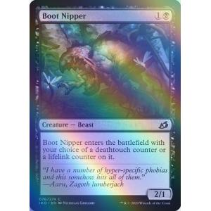 MTG ■黒/英語版■ 《靴かじり/Boot Nipper》★FOIL★イコリア:巨獣の棲処 IKO