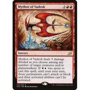 MTG ■赤/英語版■ 《ヴァドロックの神話/Mythos of Vadrok》★FOIL★イコリア...