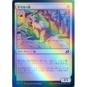 MTG ■白/日本語版■ 《駐屯地の猫/Garrison Cat》★FOIL★イコリア:巨獣の棲処 IKO