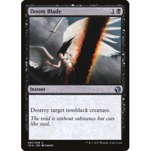 MTG ■黒/英語版■ 《破滅の刃/Doom Blade》 アイコニックマスターズ IMA