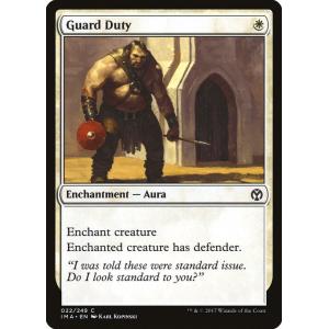 MTG ■白/英語版■ 《護衛の任務/Guard Duty》★FOIL★ アイコニックマスターズ IMA｜shop998