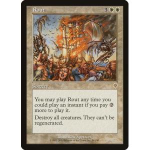 MTG ■白/英語版■ 《総くずれ/Rout》インベイジョン INV