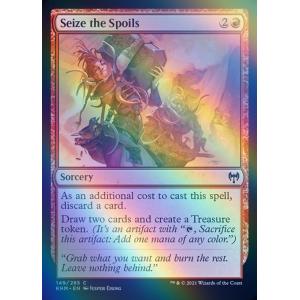 MTG ■赤/英語版■ 《戦利品奪取/Seize the Spoils》★FOIL★カルドハイム　KHM