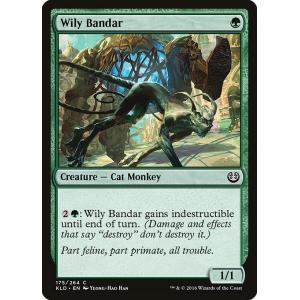MTG ■緑/英語版■ 《狡猾な猫猿/Wily Bandar》カラデシュ KLD