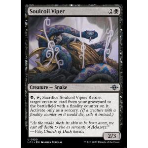 MTG ■黒/英語版■ 《魂のとぐろのバイパー/Soulcoil Viper》 ★FOIL★ イクサ...