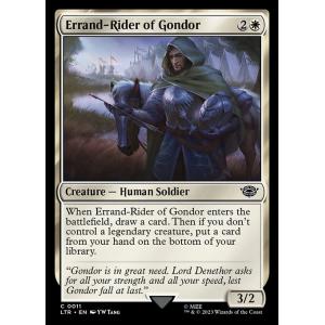 MTG ■白/英語版■ 《ゴンドールの使者/Errand-Rider of Gondor》指輪物語:中つ国の伝承 LTR｜shop998