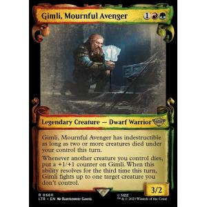 MTG ■金/英語版■ 《死を悼む復讐者、ギムリ/Gimli, Mournful Avenger》▲...