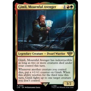 MTG ■金/英語版■ 《死を悼む復讐者、ギムリ/Gimli, Mournful Avenger》★...