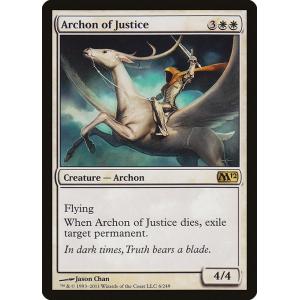 MTG ■白/英語版■ 《正義の執政官/Archon of Justice》基本セット2012  M...