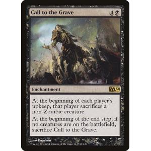 MTG ■黒/英語版■ 《墓への呼び声/Call to the Grave》基本セット2012  M...