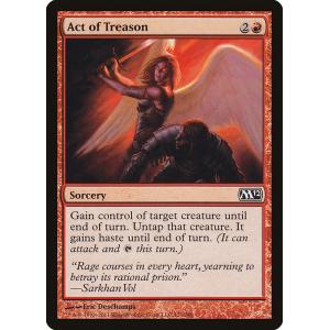 MTG ■赤/英語版■ 《反逆の行動/Act of Treason》★FOIL★ 基本セット2012  M12｜shop998