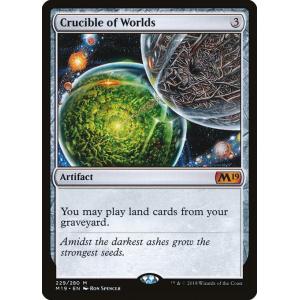 MTG ■無/英語版■ 《世界のるつぼ/Crucible of Worlds》 基本セット2019 ...