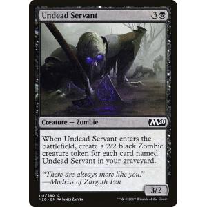 MTG ■黒/英語版■ 《アンデッドの召使い/Undead Servant》基本セット2020 M20｜shop998