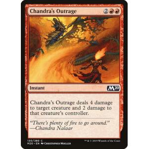 MTG ■赤/英語版■ 《チャンドラの憤慨/Chandra's Outrage》基本セット2020 M20｜shop998