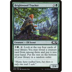 MTG ■緑/英語版■ 《 輝き森の追跡者/Brightwood Tracker》》基本セット2020 M20｜shop998
