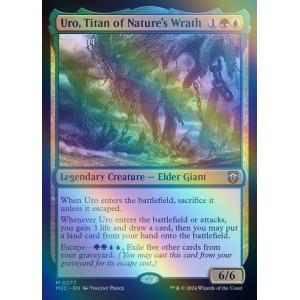 MTG ■金/英語版■(277)《自然の怒りのタイタン、ウーロ/Uro, Titan of Natu...