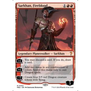 MTG ■赤/英語版■(060)《火の血脈、サルカン/Sarkhan, Fireblood》ミステリ...