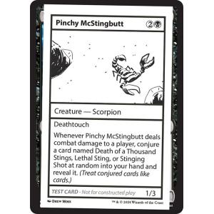 MTG ■テストカード/英語版■(316)《Pinchy McStingbutt》ミステリーブースタ...