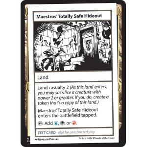 MTG ■テストカード/英語版■(378)《Maestros' Totally Safe Hideo...