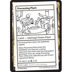 MTG ■テストカード/英語版■(380)《Processing Plant》ミステリーブースター2...
