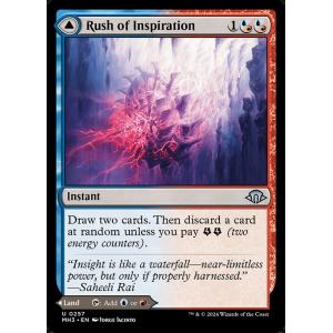 MTG ■金/英語版■ (257)《発想の奔出/Rush of Inspiration》MH3 混成...