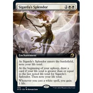MTG ■白/英語版■ 《シガルダの輝き/Sigarda's Splendor》▲拡張アート▲ イニ...
