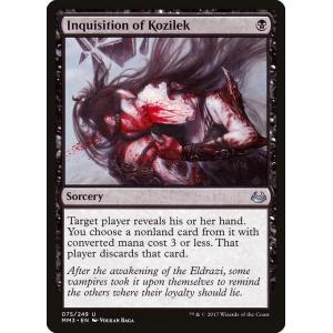 MTG ■黒/英語版■ 《コジレックの審問/Inquisition of Kozilek》モダンマス...