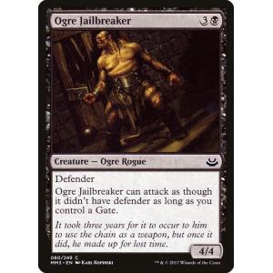 MTG ■黒/英語版■ 《オーガの脱獄者/Ogre Jailbreaker》★FOIL★ モダンマス...