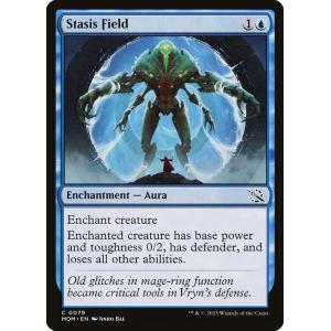 MTG ■青/英語版■ 《停滞域/Stasis Field》機械兵団の進軍 MOM