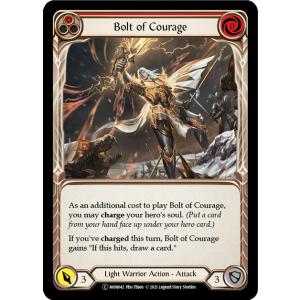 FaB ■英語版■《 Bolt of Courage (red) 》Unlimited [MON04...