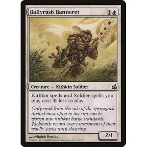 MTG ■白/英語版■ 《バリラシュの旗騎士/Ballyrush Banneret》モーニングタイド...